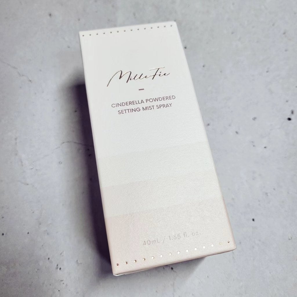シンデレラパウダリーミスト/MilleFée/フィックスミストを使ったクチコミ(3枚目)