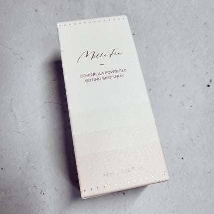 シンデレラパウダリーミスト/MilleFée/フィックスミストを使ったクチコミ(3枚目)