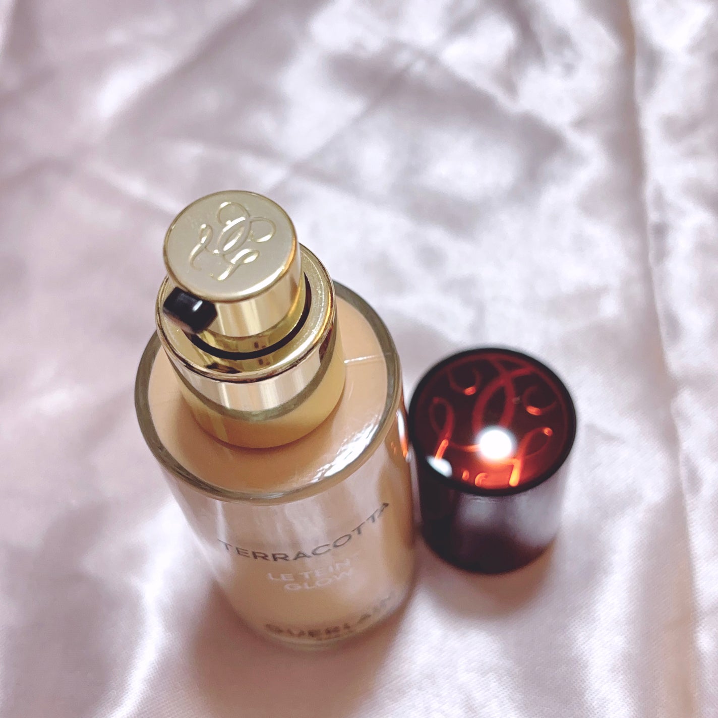 テラコッタ フルイド グロウ/GUERLAIN/リキッドファンデーションを使ったクチコミ(3枚目)