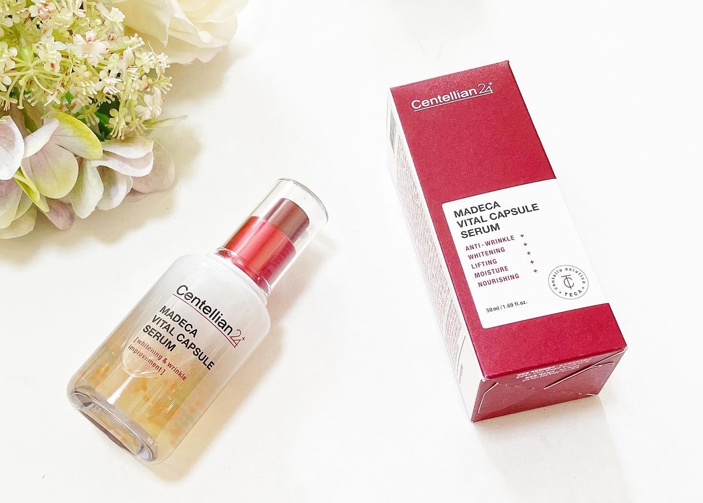 マデカバイタルカプセルセラム/センテリアン24/美容液を使ったクチコミ（1枚目）