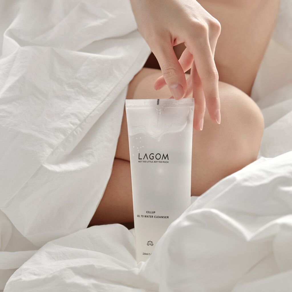 LAGOM  マイルドモイスチャークリームのクチコミ「＼簡単時短！朝の3ステップスキンケアをご紹介⭐︎／

みなさまこんばんは！LAGOM〈ラゴム〉.....」（1枚目）