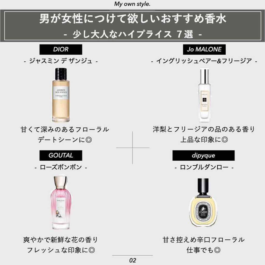 picky on LIPS 「【メンズが選ぶおすすめ香水】-ハイプライス編-LIPユーザーで..」(2枚目)