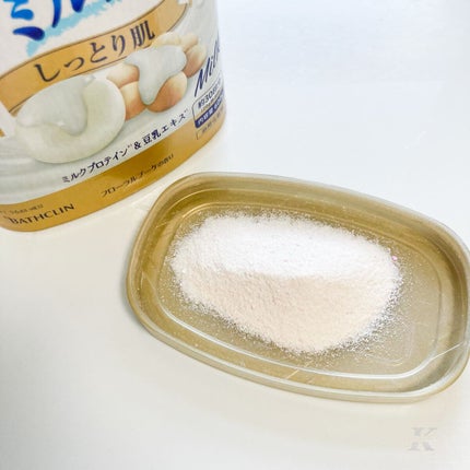 バスクリンピュアスキンたっぷりミルク感しっとり肌/バスクリン/保湿系入浴剤を使ったクチコミ(2枚目)