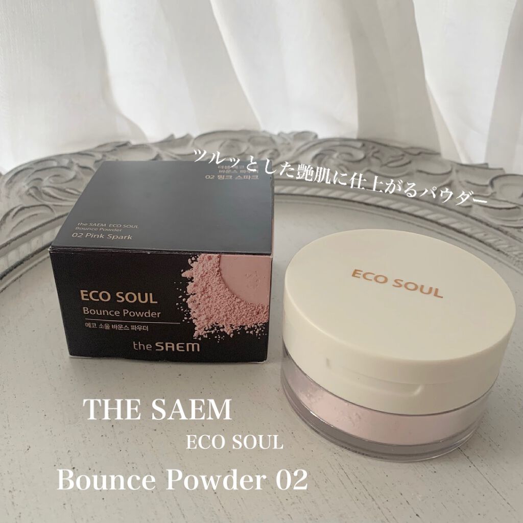 エコソウル バウンス パウダー/the SAEM/ルースパウダーを使ったクチコミ（1枚目）