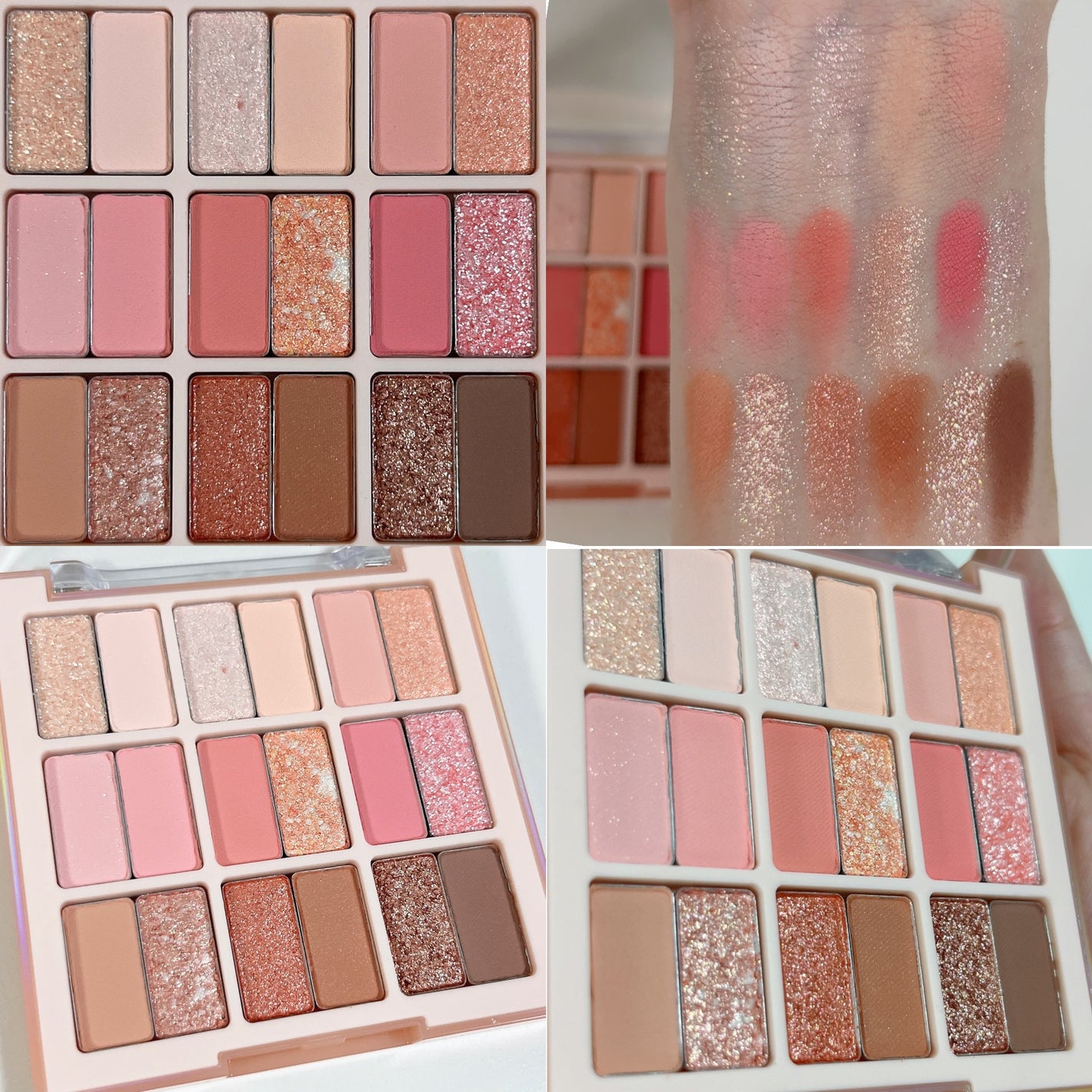 シャドウパレット/dasique/アイシャドウパレットを使ったクチコミ(4枚目)