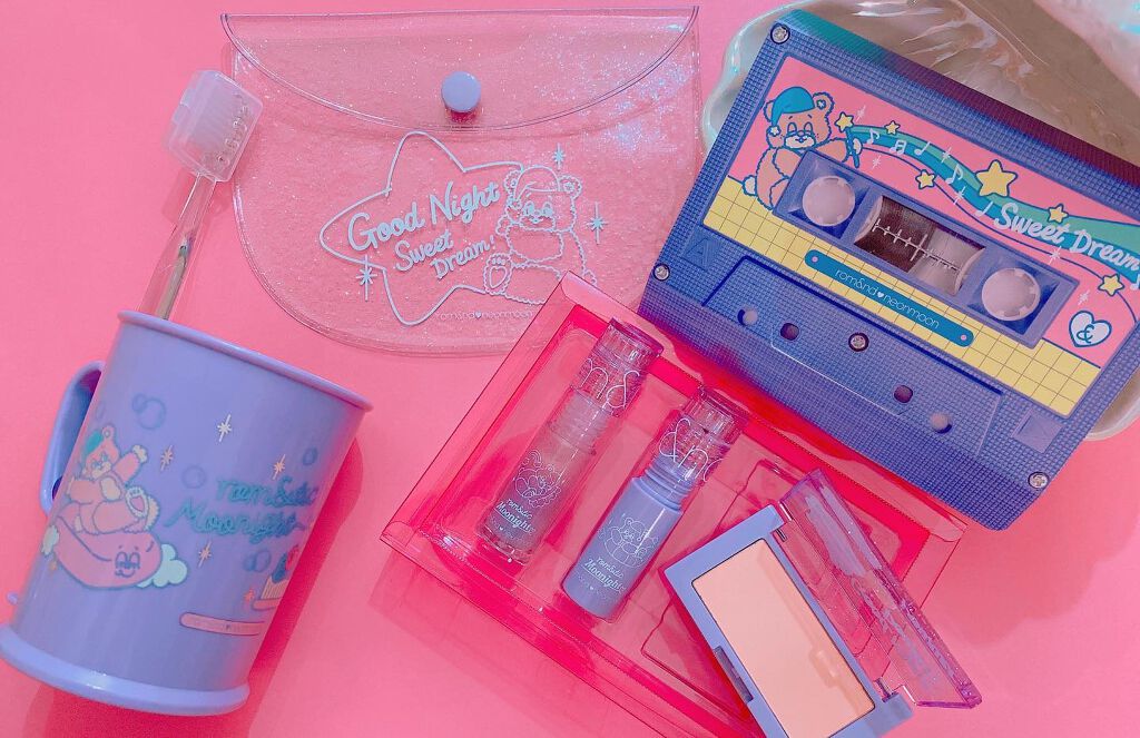 Goodnight Cassette Edition	/rom&nd/メイクアップキットを使ったクチコミ（2枚目）