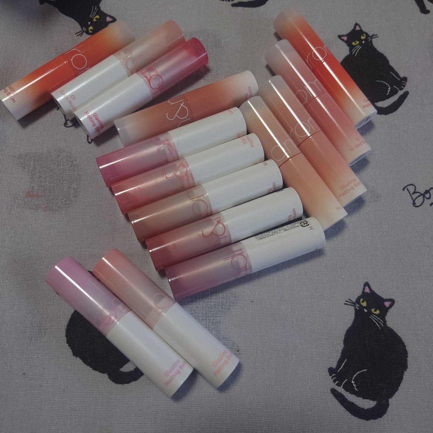 グラスティングメルティングバーム/rom&nd/リップバームを使ったクチコミ(1枚目)