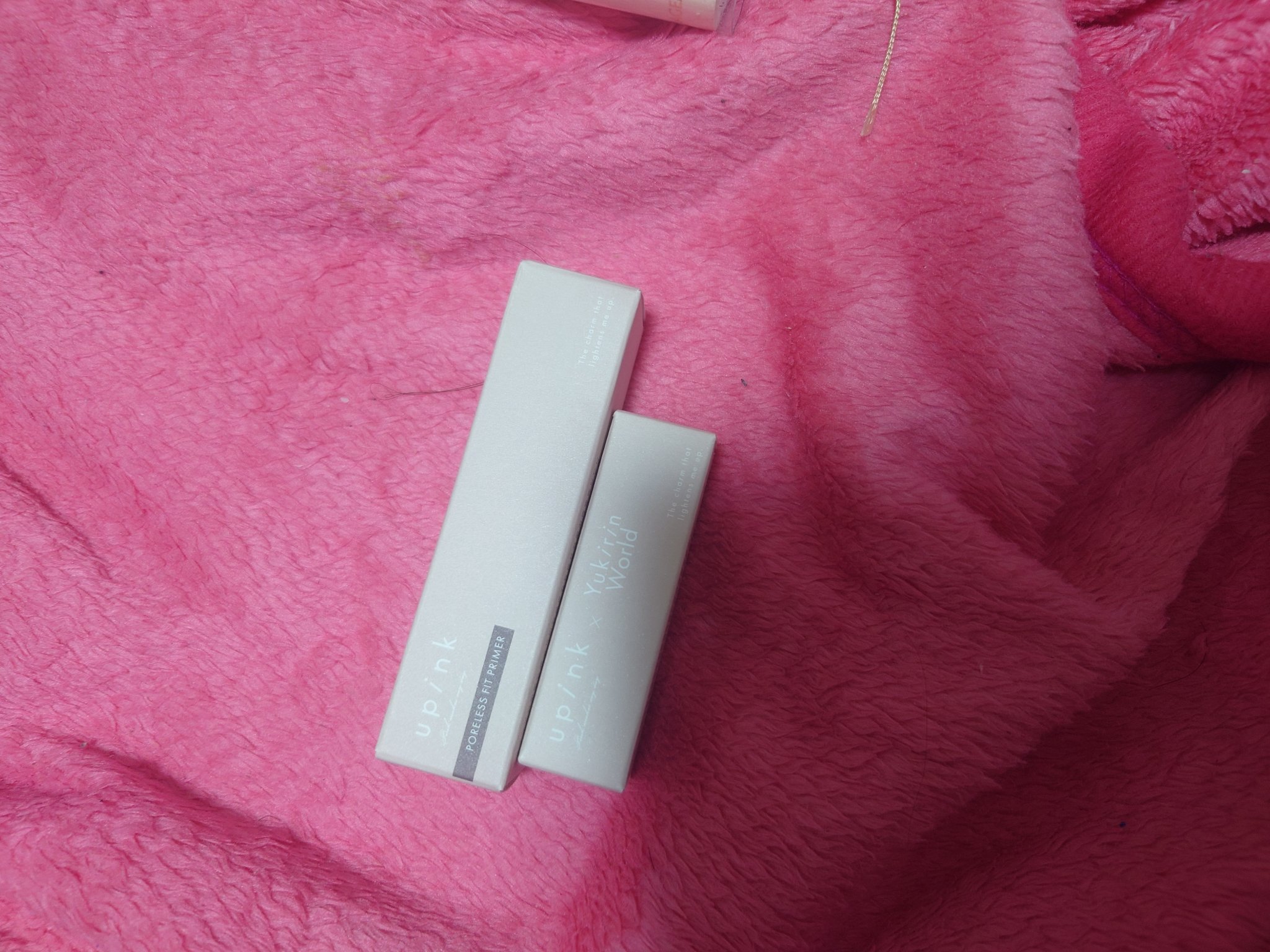 ポアレスフィットプライマー/upink/化粧下地を使ったクチコミ（1枚目）