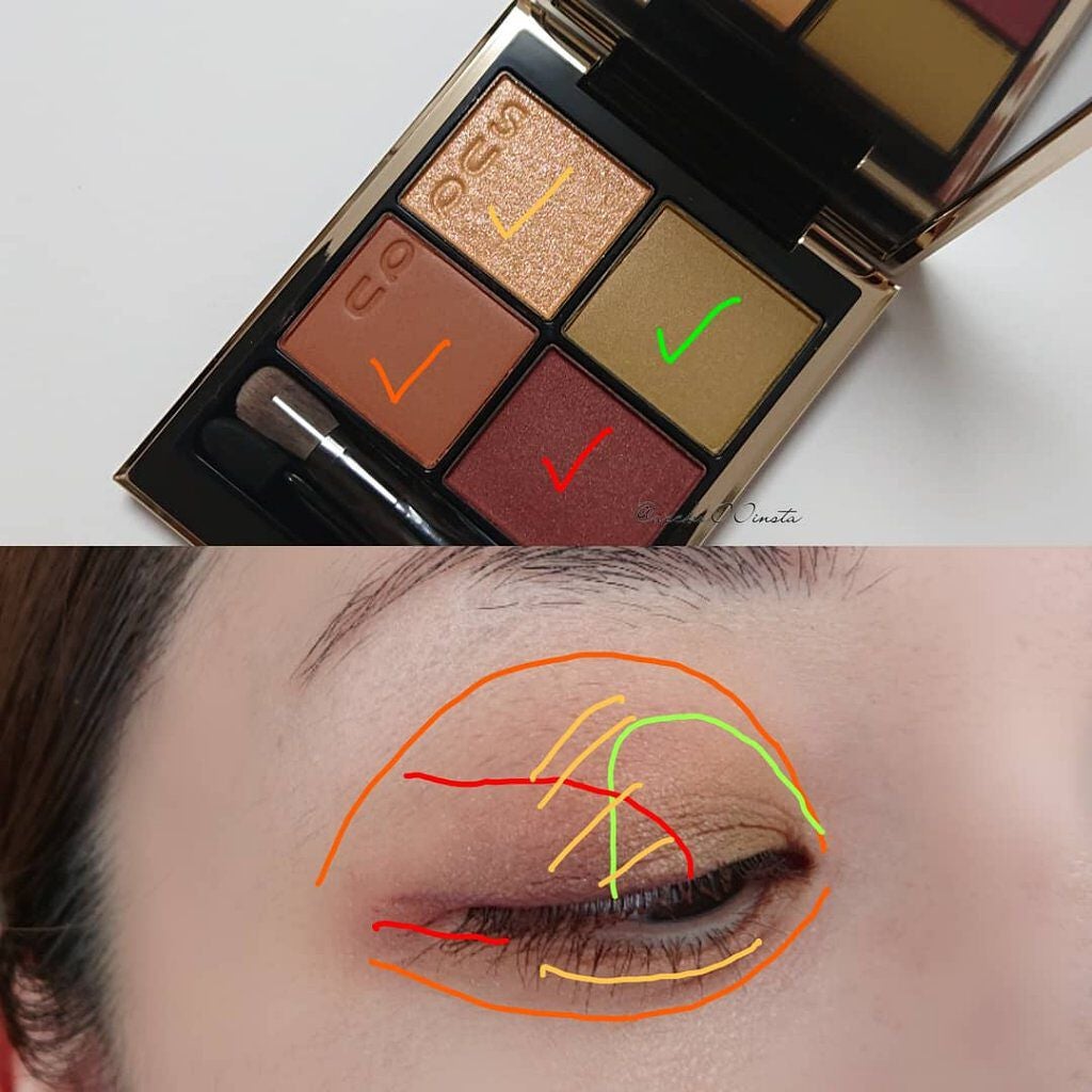 シグニチャー カラー アイズ/SUQQU/アイシャドウパレットを使ったクチコミ(5枚目)