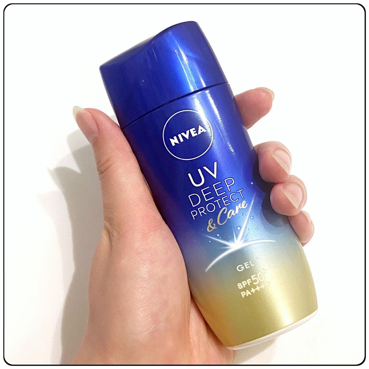 ニベアUV ディープ プロテクト＆ケア ジェル/ニベア/日焼け止めジェルを使ったクチコミ（1枚目）