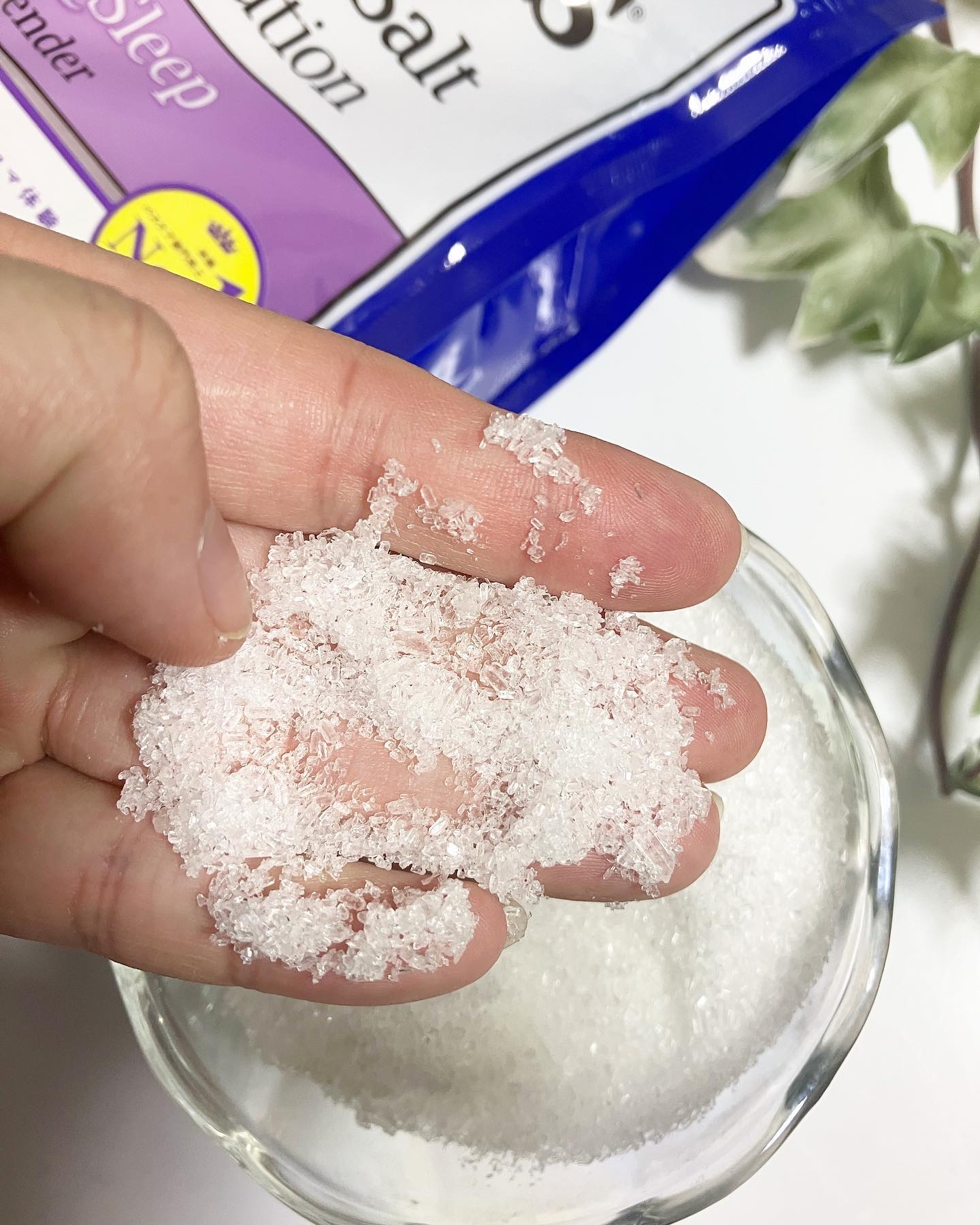 薬用入浴剤 ティールズ EP ソルト ラベンダーの香り/ティールズ/無機塩系入浴剤を使ったクチコミ（2枚目）