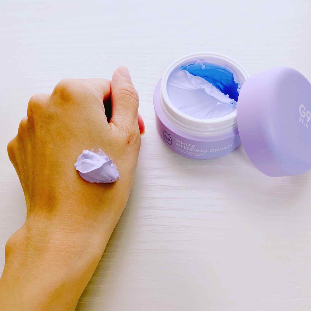 WHITE WHIPPING CREAM(ウユクリーム)/G9SKIN/化粧下地を使ったクチコミ(2枚目)