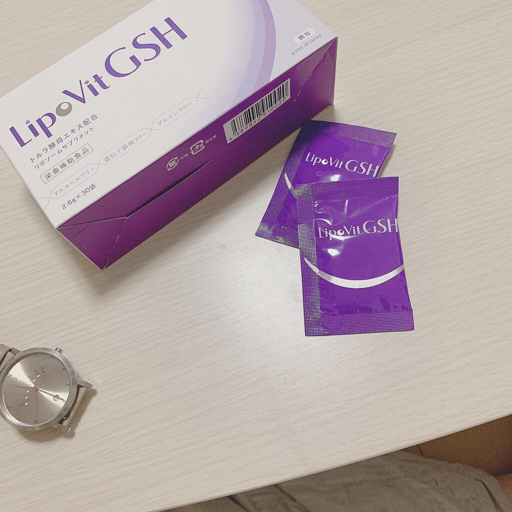 LipoVit GSH （国産リポソームGSH） 4箱