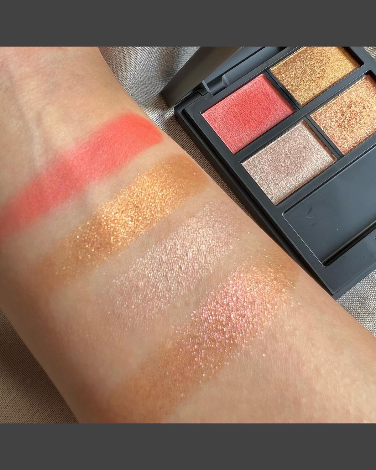 インフィニトリー カラー マルチパレット/Celvoke/ジェル・クリームアイシャドウを使ったクチコミ(5枚目)