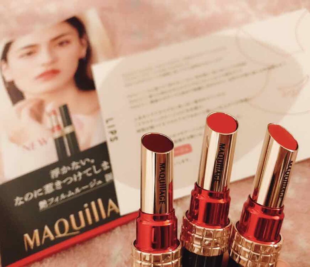 ドラマティックルージュN/マキアージュ/口紅を使ったクチコミ（1枚目）