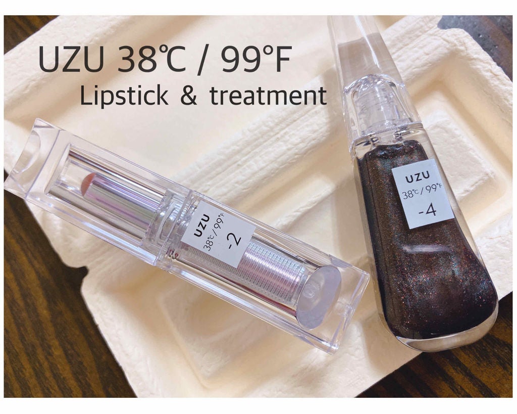 38°C / 99°F リップトリートメント (リップ美容液)/UZU BY FLOWFUSHI/リップケアを使ったクチコミ(1枚目)