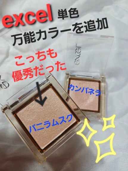 アイプランナー/excel/単色アイシャドウを使ったクチコミ(1枚目)