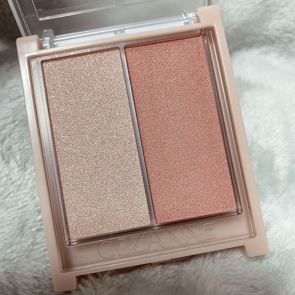 フェイスグロウカラー/CEZANNE/クリームハイライトを使ったクチコミ（2枚目）