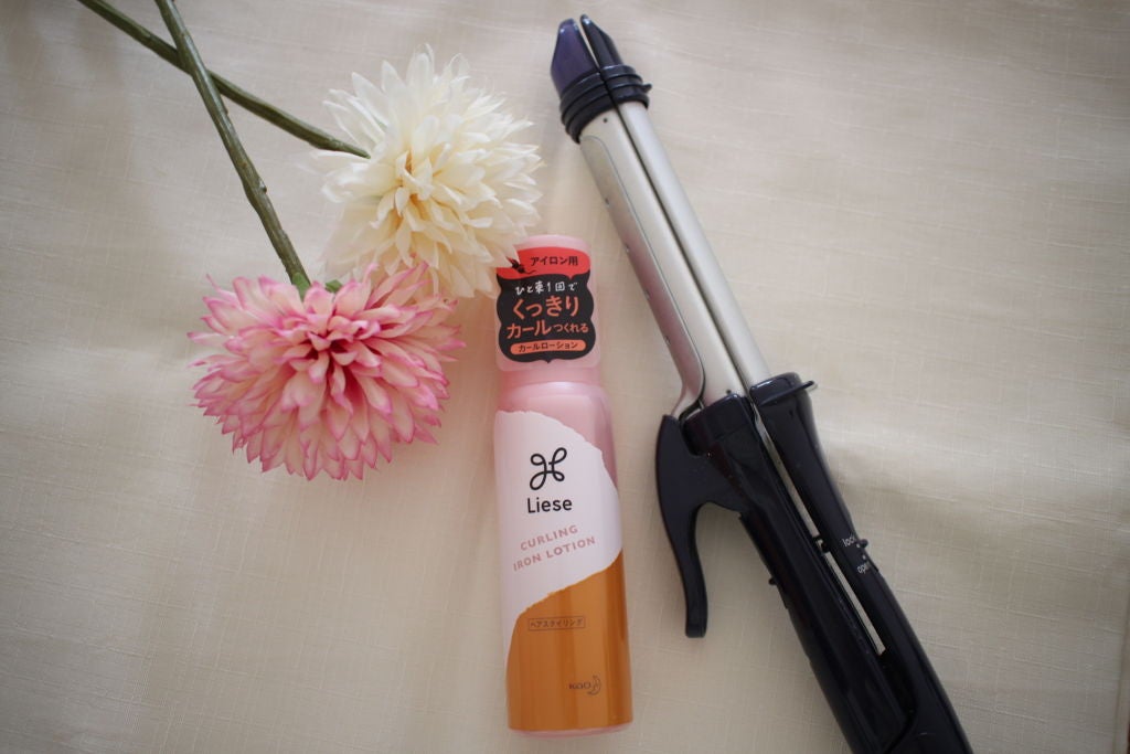リーゼ アイロン下地 カール用/リーゼ/プレスタイリング・寝ぐせ直しを使ったクチコミ(1枚目)