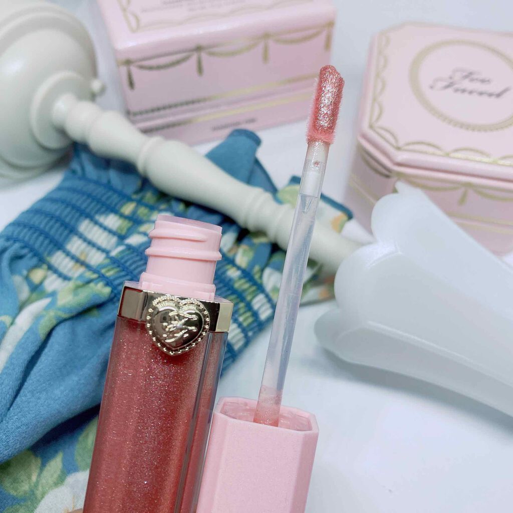 リッチ&ダズリン ハイシャイン スパークリング リップグロス/Too Faced/リップグロスを使ったクチコミ(9枚目)