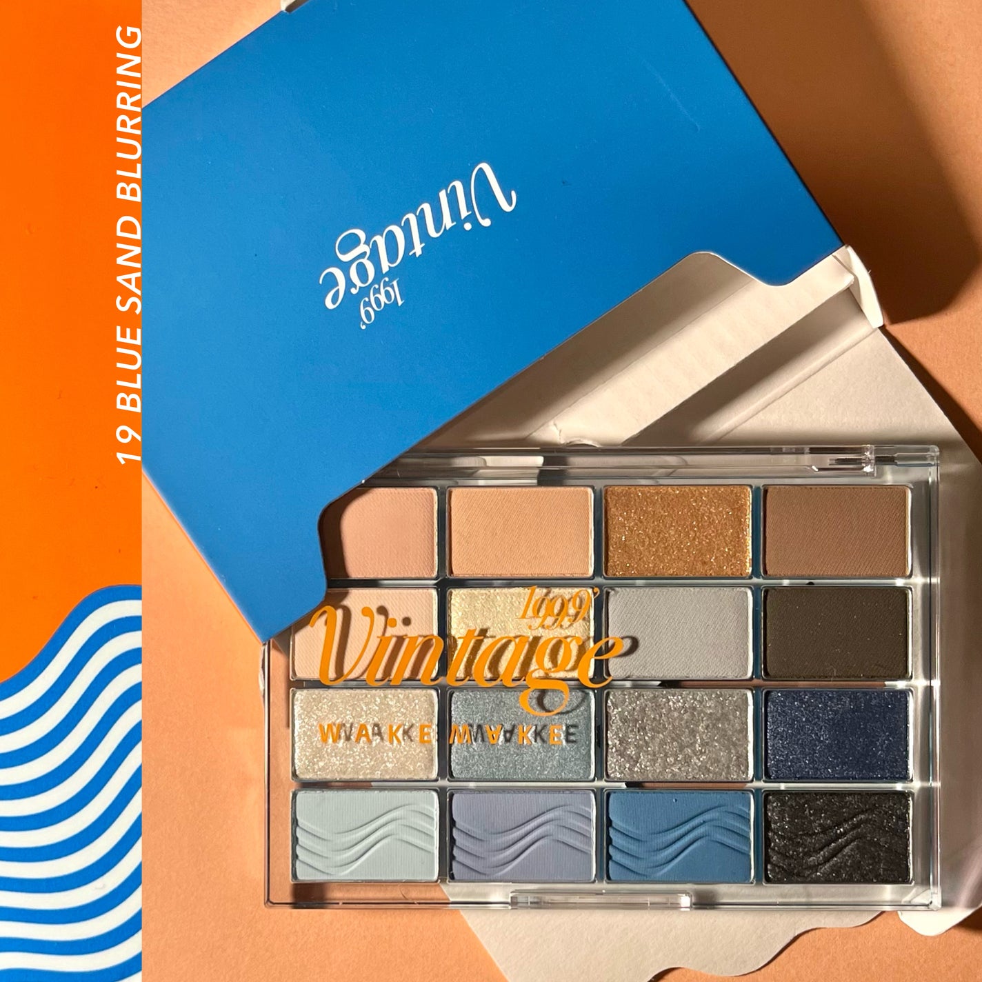 ソフトブラーリングアイパレット/wakemake/アイシャドウパレットを使ったクチコミ(2枚目)