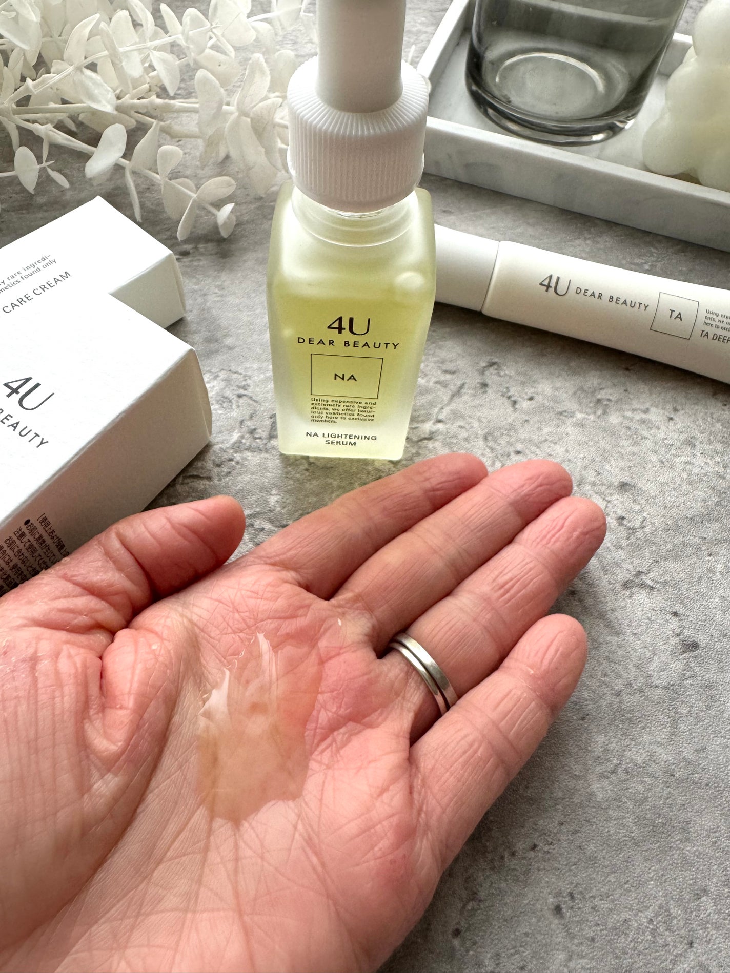 NAライトニングセラム/4U Dear Beauty/美容液を使ったクチコミ(3枚目)