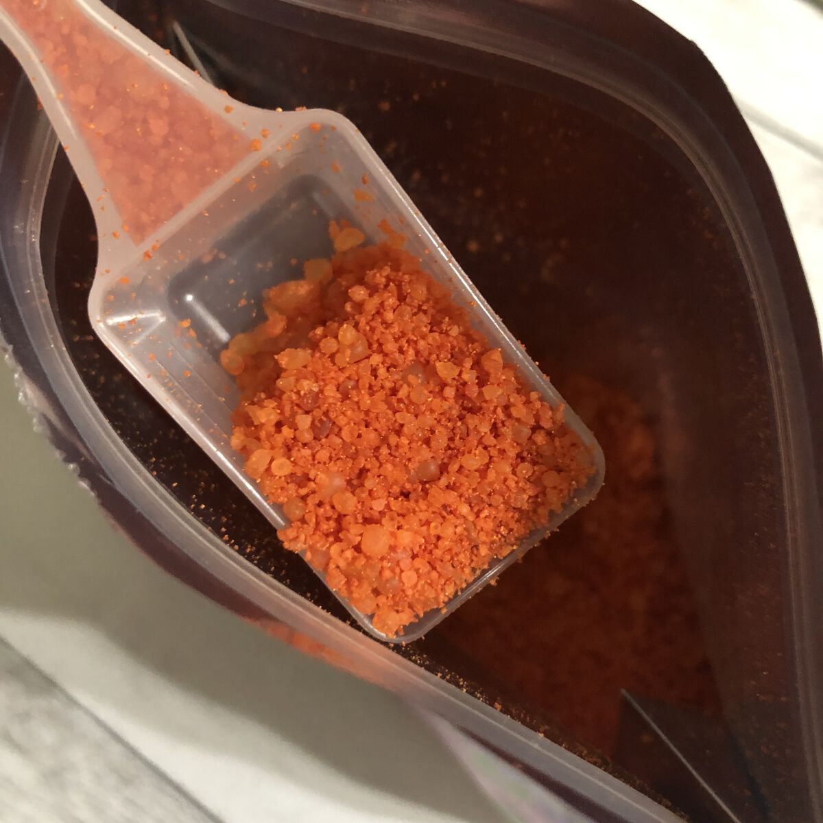 汗かきエステ気分 夜桜の香り/マックス/無機塩系入浴剤を使ったクチコミ（2枚目）