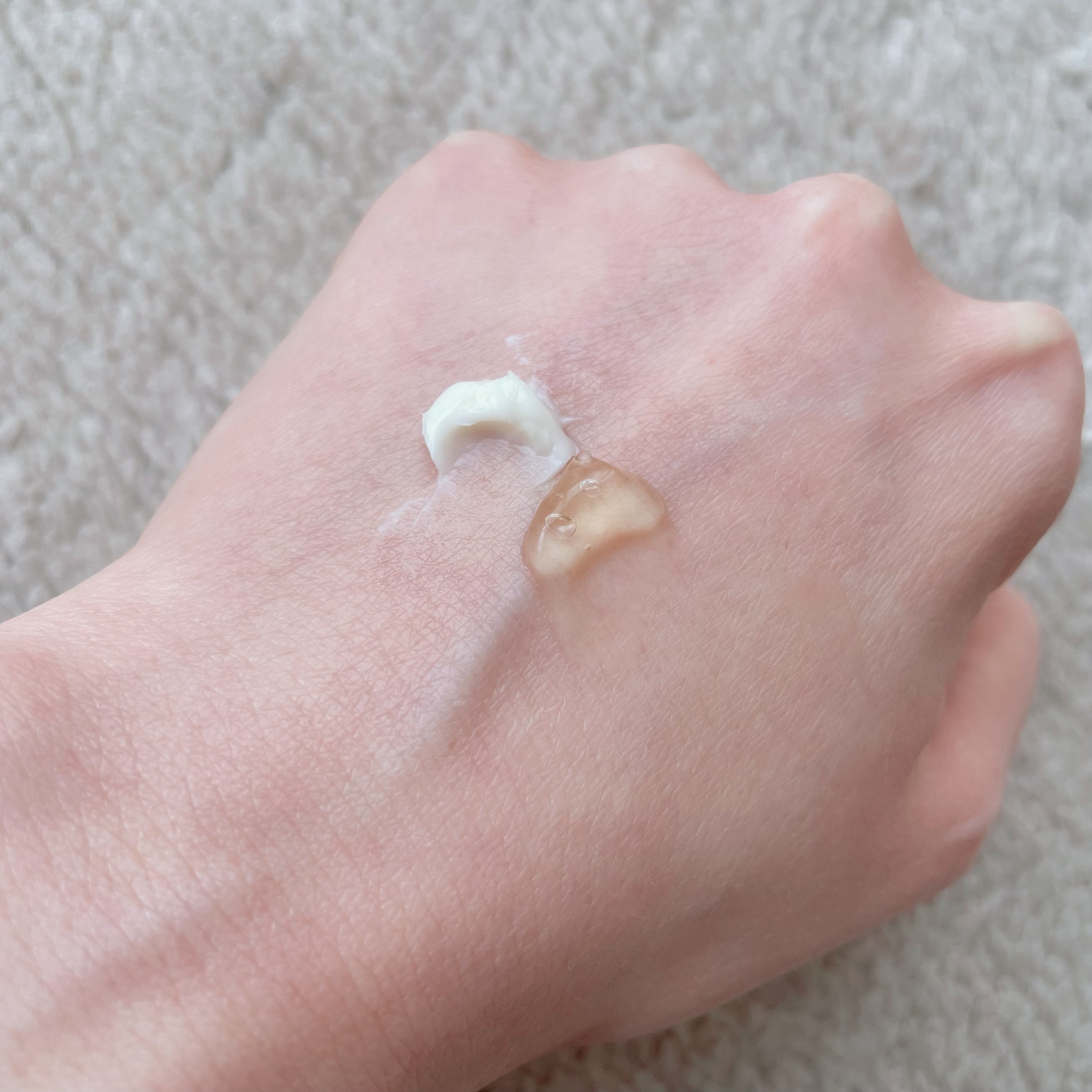 ホワイトトリュフダブルセラムアンドクリーム/ダルバ/フェイスクリームを使ったクチコミ（2枚目）