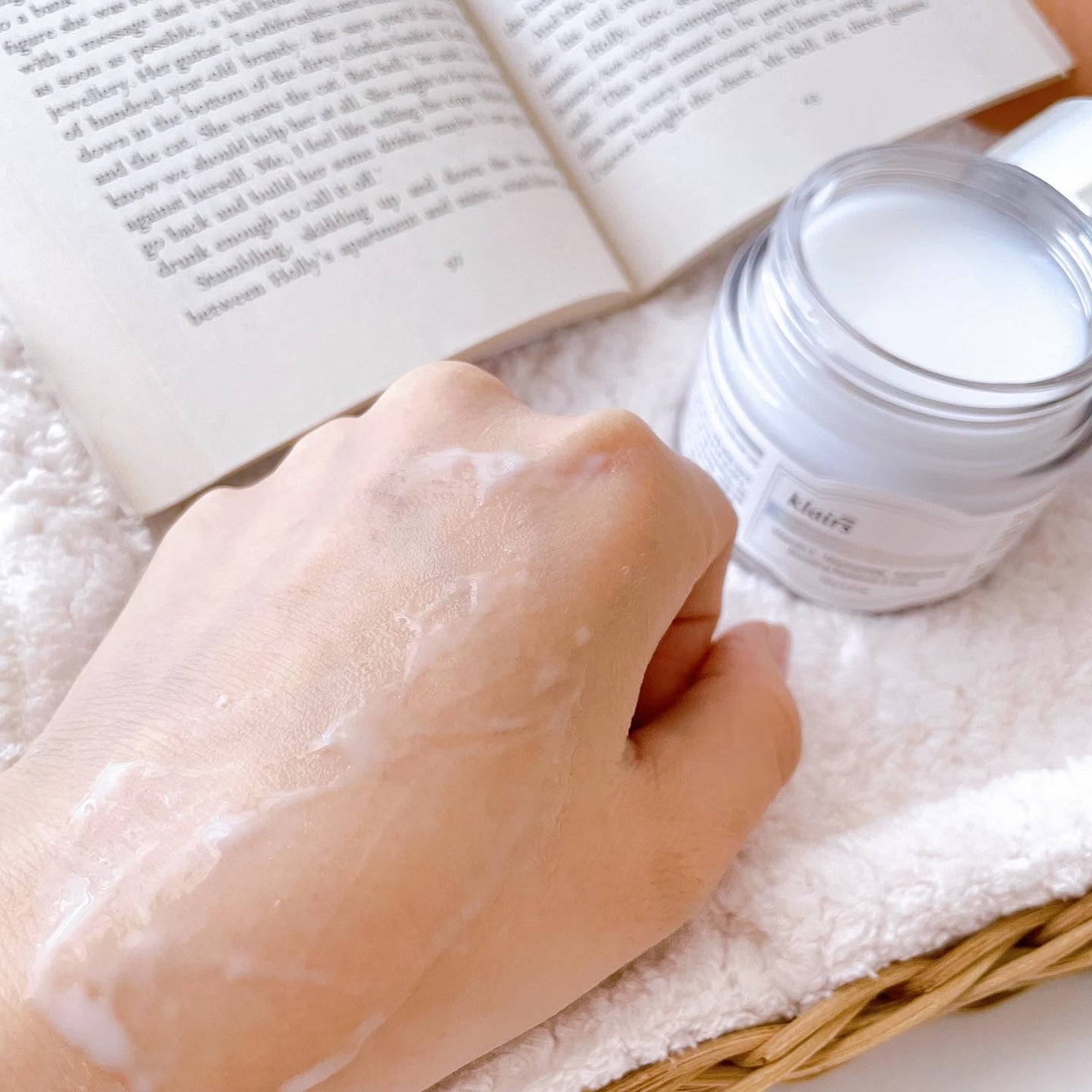 フレッシュリージュースドビタミンEマスク(90g)/Klairs/フェイスクリームを使ったクチコミ(4枚目)