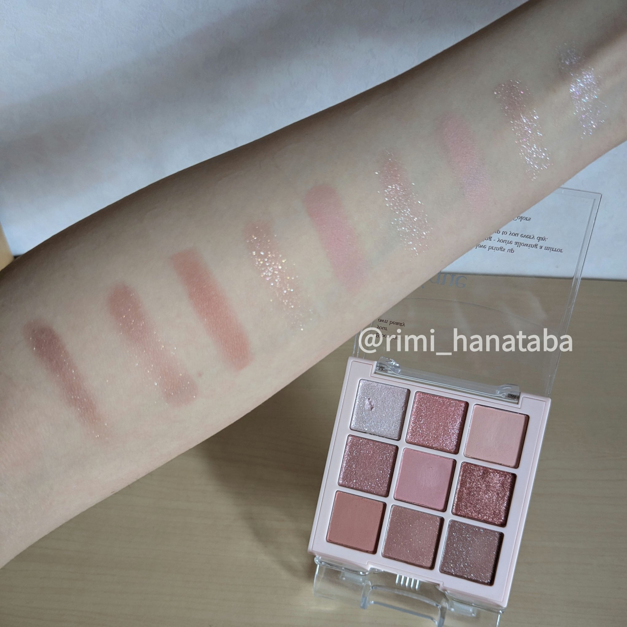 シャドウパレット 04 パステルドリーム/dasique/アイシャドウパレットを使ったクチコミ（2枚目）