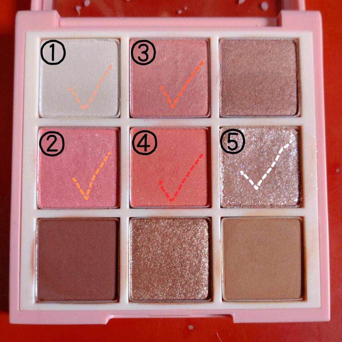 プレイカラーアイズ チューリップデー/ETUDE/アイシャドウパレットを使ったクチコミ(2枚目)