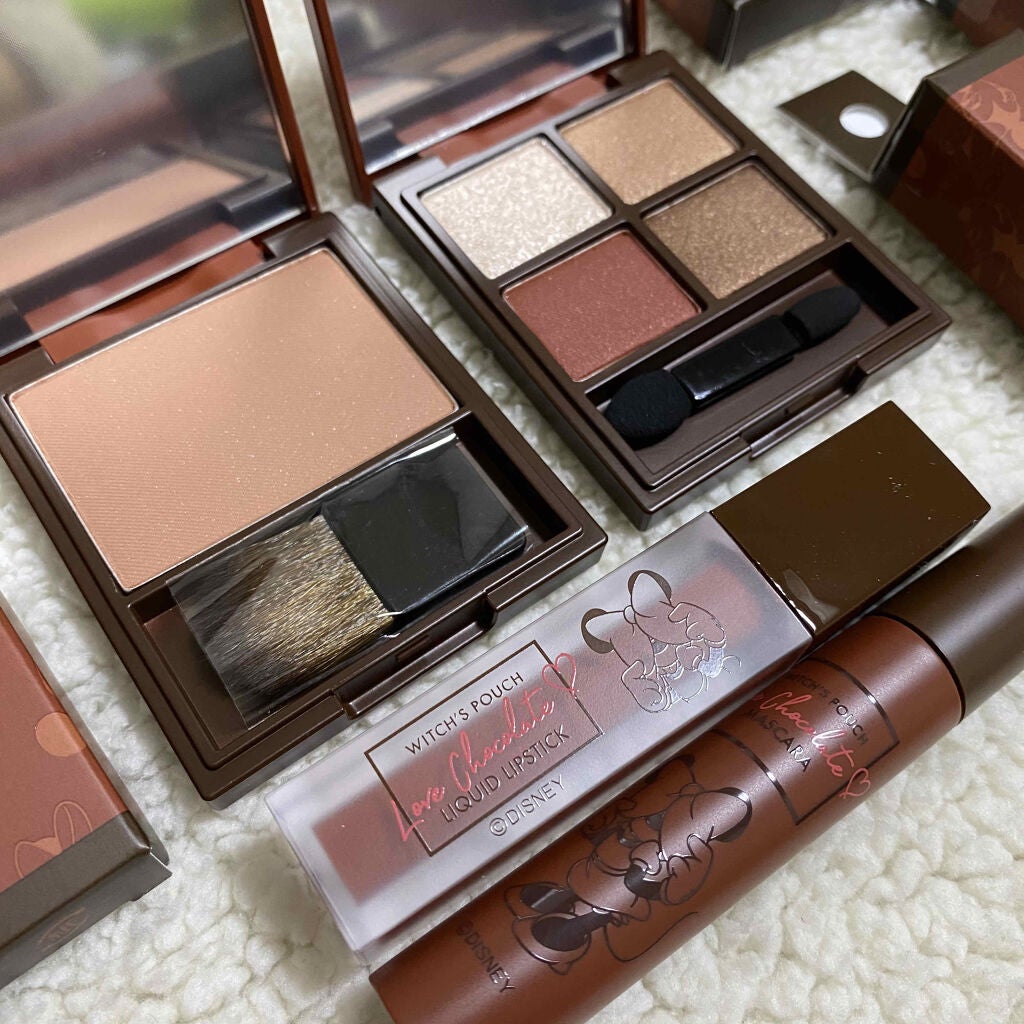 Love Chocolate アイシャドウ/Witch's Pouch/アイシャドウパレットを使ったクチコミ(2枚目)