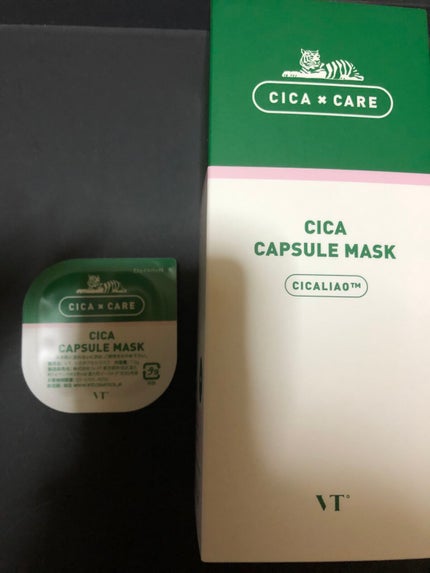 CICA カプセルマスク/VT/洗い流すパック・マスクを使ったクチコミ(8枚目)