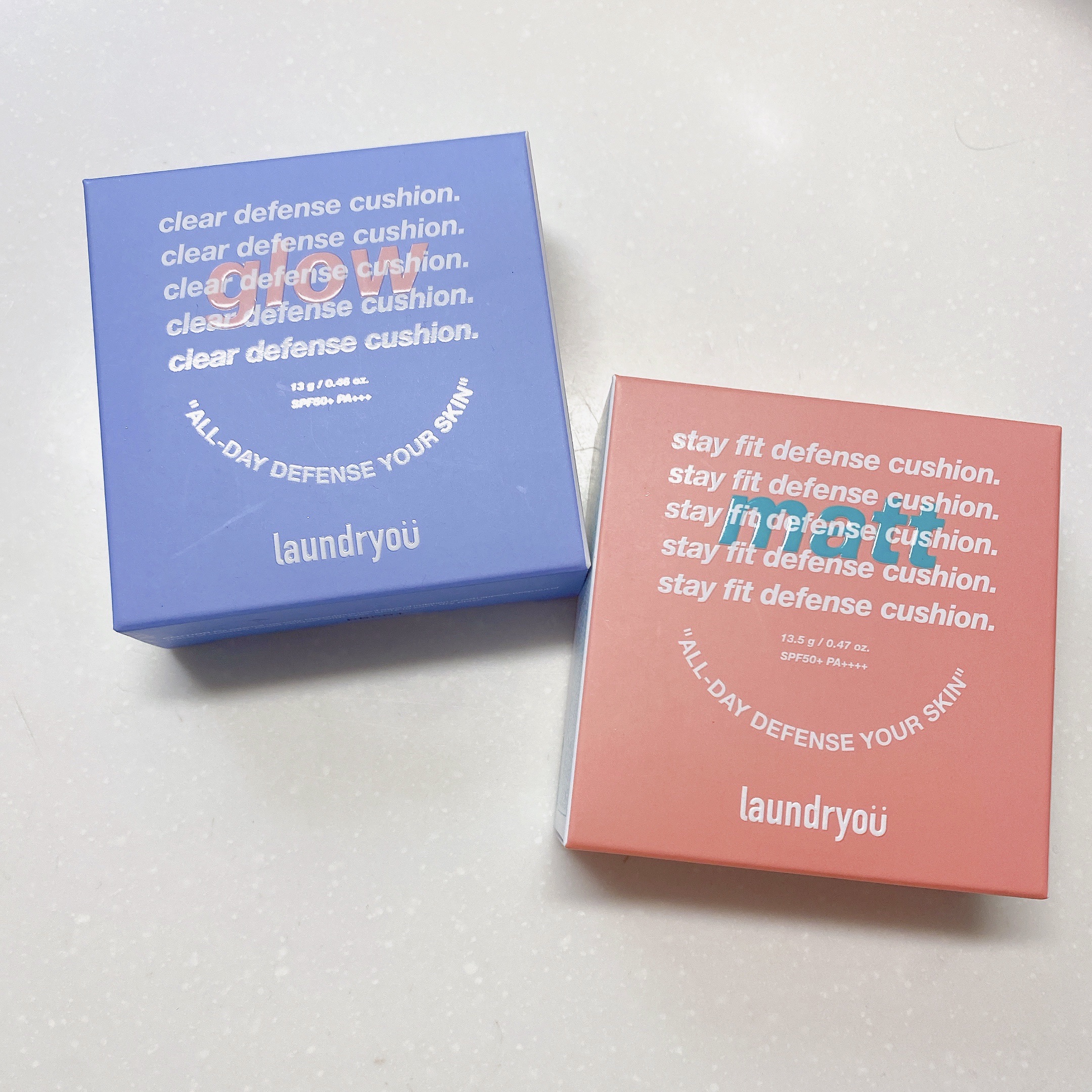 クリアディフェンスクッション グロウ/laundryou/クッションファンデーションを使ったクチコミ（1枚目）