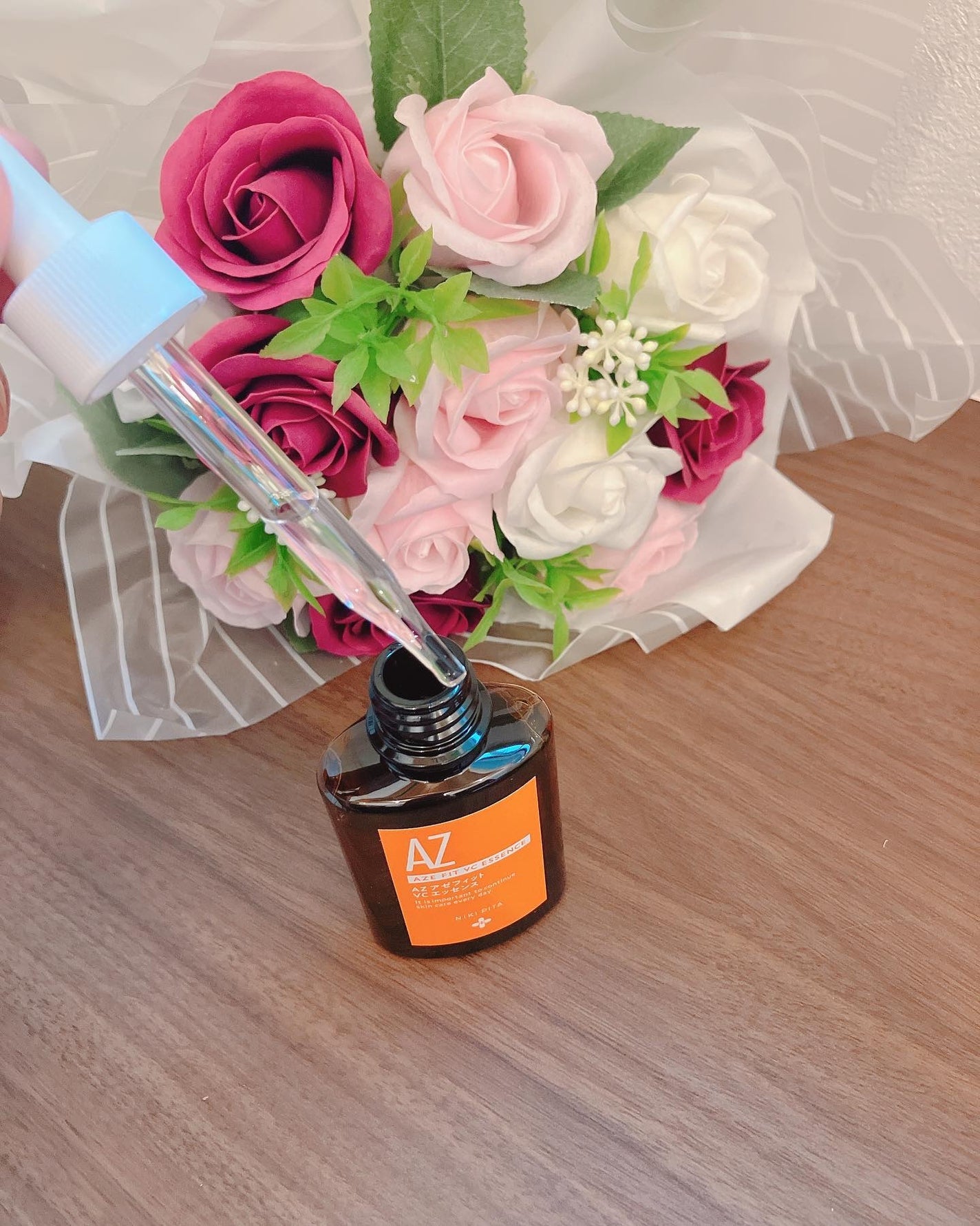 AZシリーズ アゼッフィト VCエッセンス/NIKI PITA/美容液を使ったクチコミ(2枚目)