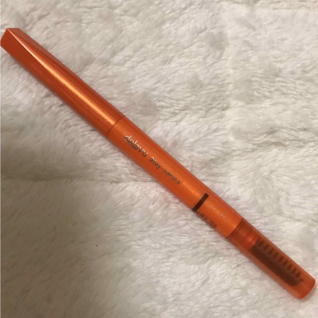 ペンシル型眉パウダー ステイナチュラR ダークグレー/デジャヴュ/アイブロウペンシルを使ったクチコミ（1枚目）