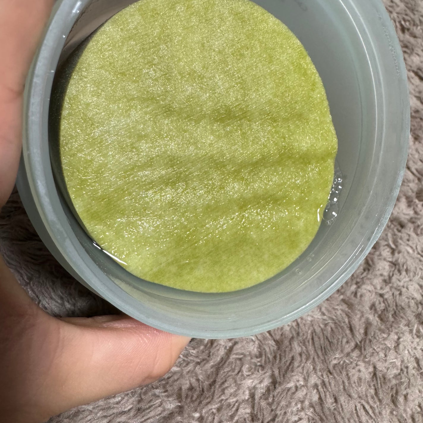 ピュアアルテミシアカーミングパッド/HANYUL(ハンユル)/トナーパッドを使ったクチコミ(2枚目)