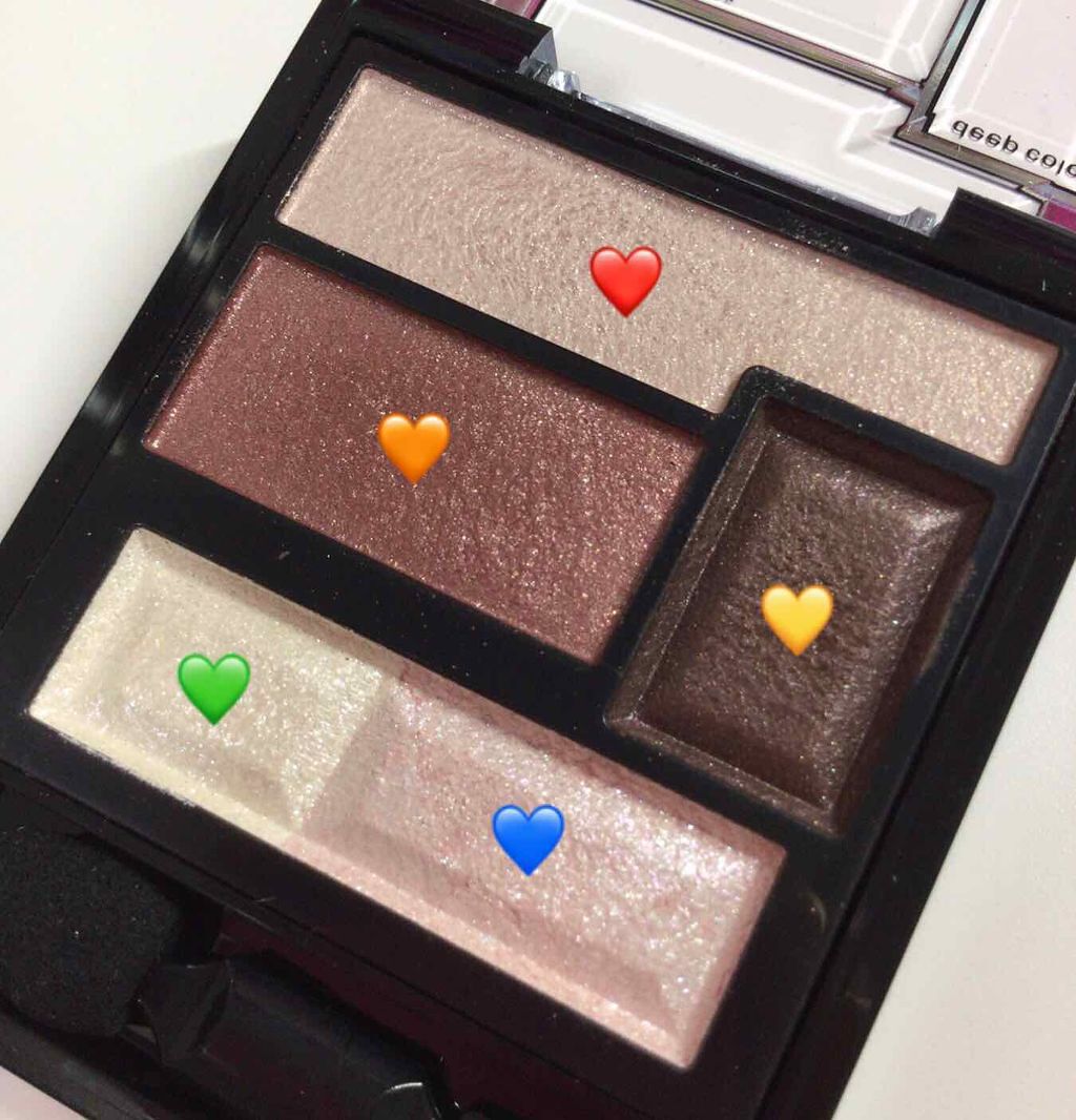 トラップインパクトアイズ/KATE/アイシャドウパレットを使ったクチコミ（2枚目）