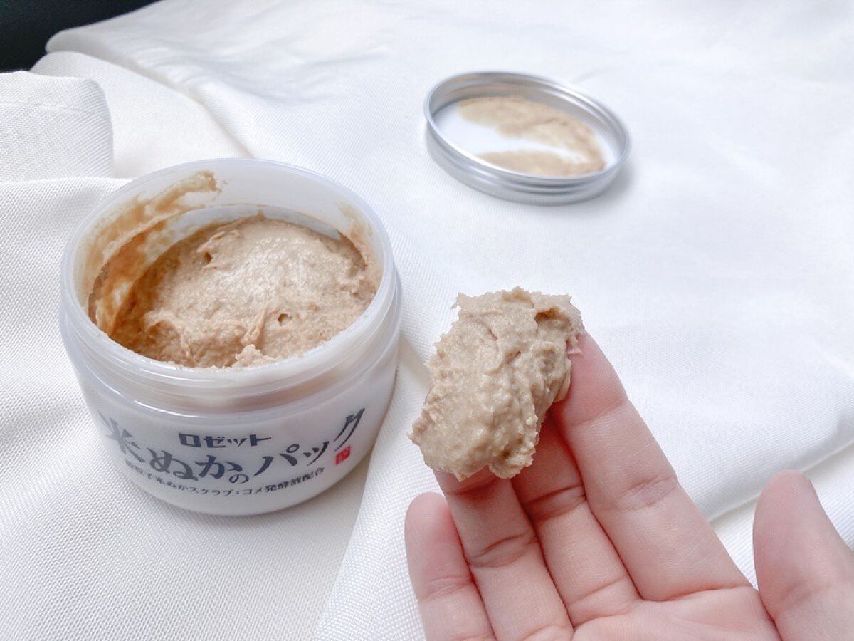 江戸こすめ 米ぬかのパック/ロゼット/洗い流すパック・マスクを使ったクチコミ(3枚目)