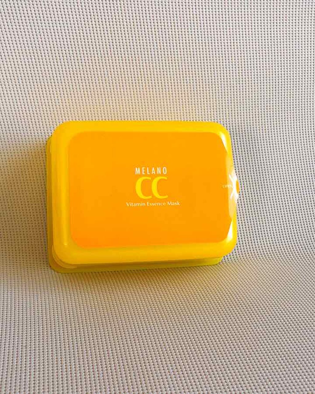 集中対策 マスク/メラノCC/シートマスク・パックを使ったクチコミ(1枚目)