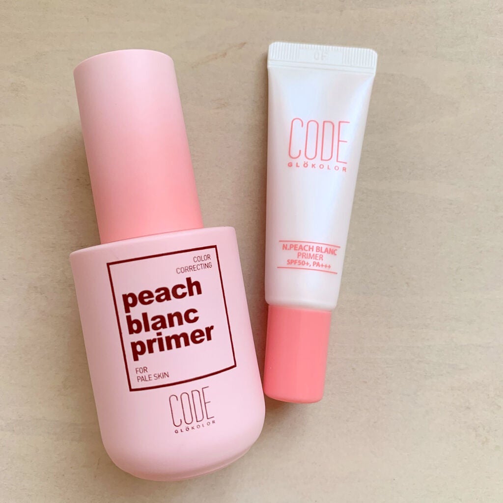 N.ピーチブラン プライマー/CODE GLO KOLOR/化粧下地を使ったクチコミ(2枚目)