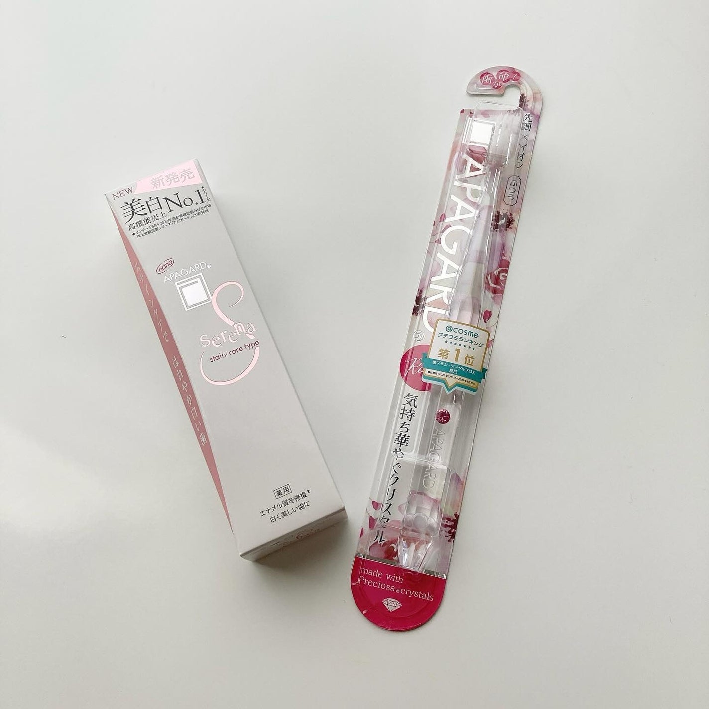 アパガードクリスタル歯ブラシ/アパガード/歯ブラシを使ったクチコミ(1枚目)