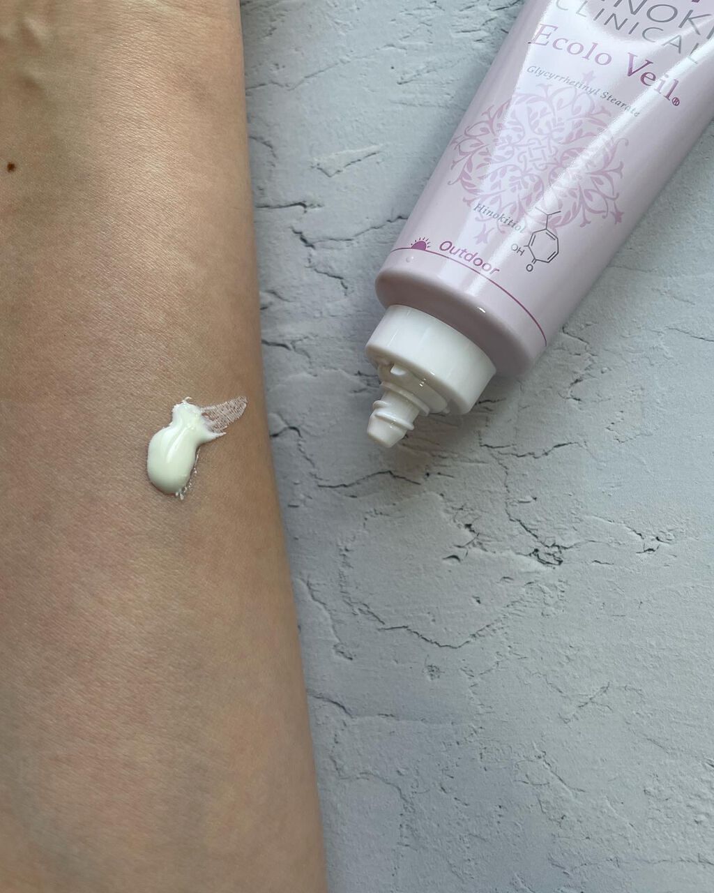エコロヴェール/ヒノキ肌粧品/日焼け止めクリームを使ったクチコミ(2枚目)