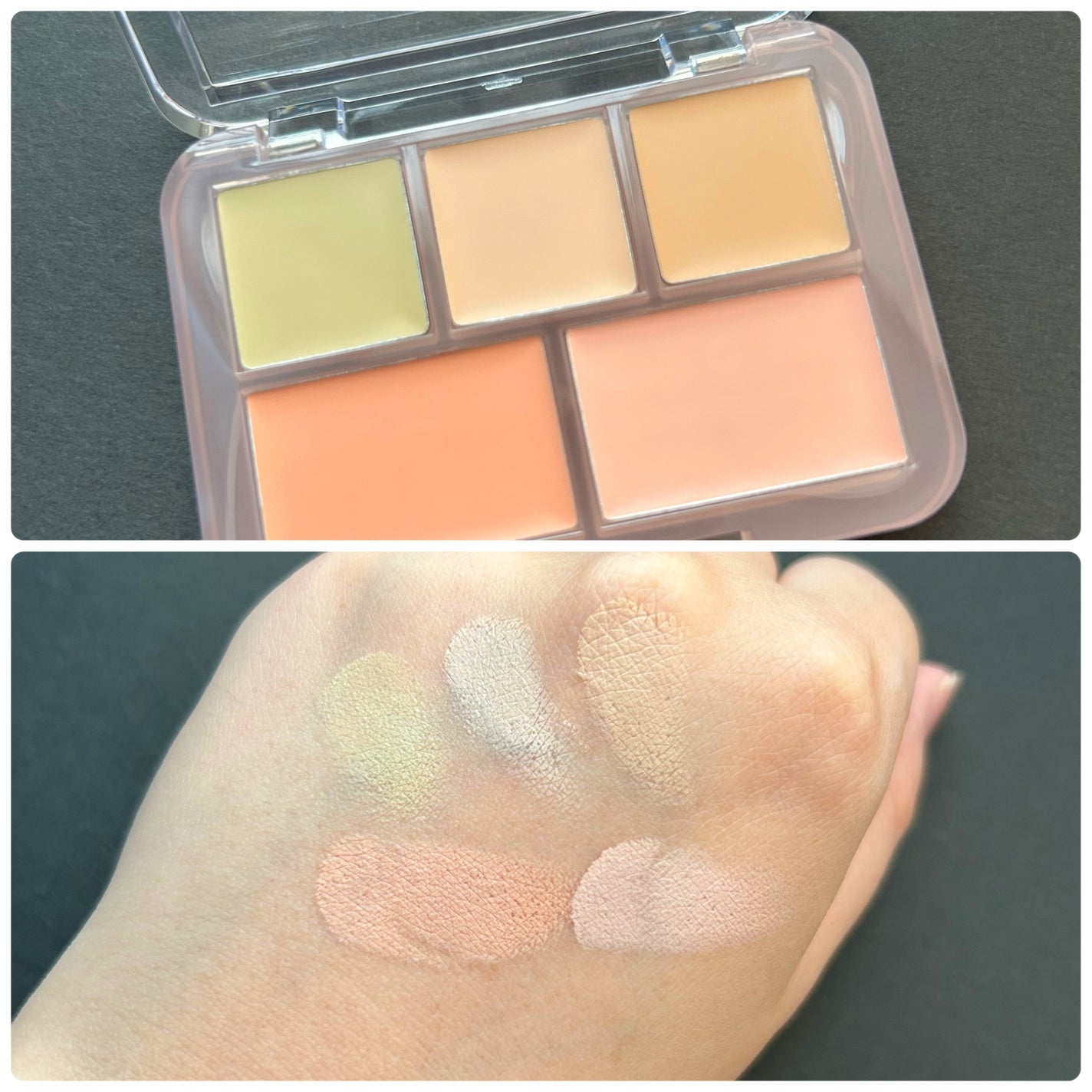 コンシールブレンダーパレット/LUNA/パレットコンシーラーを使ったクチコミ(3枚目)