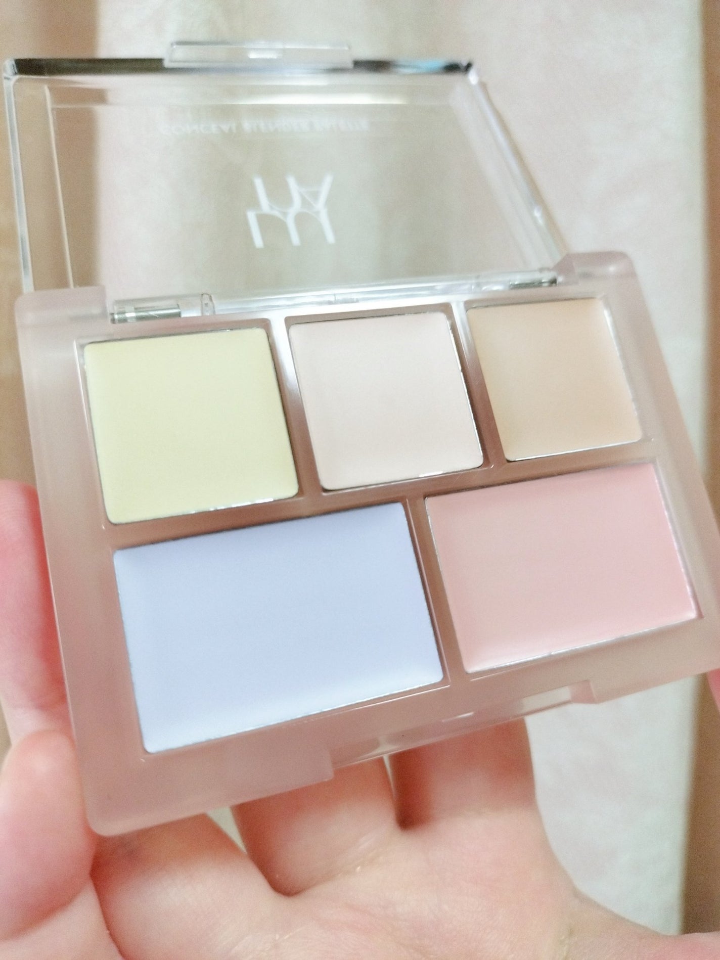 コンシールブレンダーパレット/LUNA/パレットコンシーラーを使ったクチコミ(4枚目)