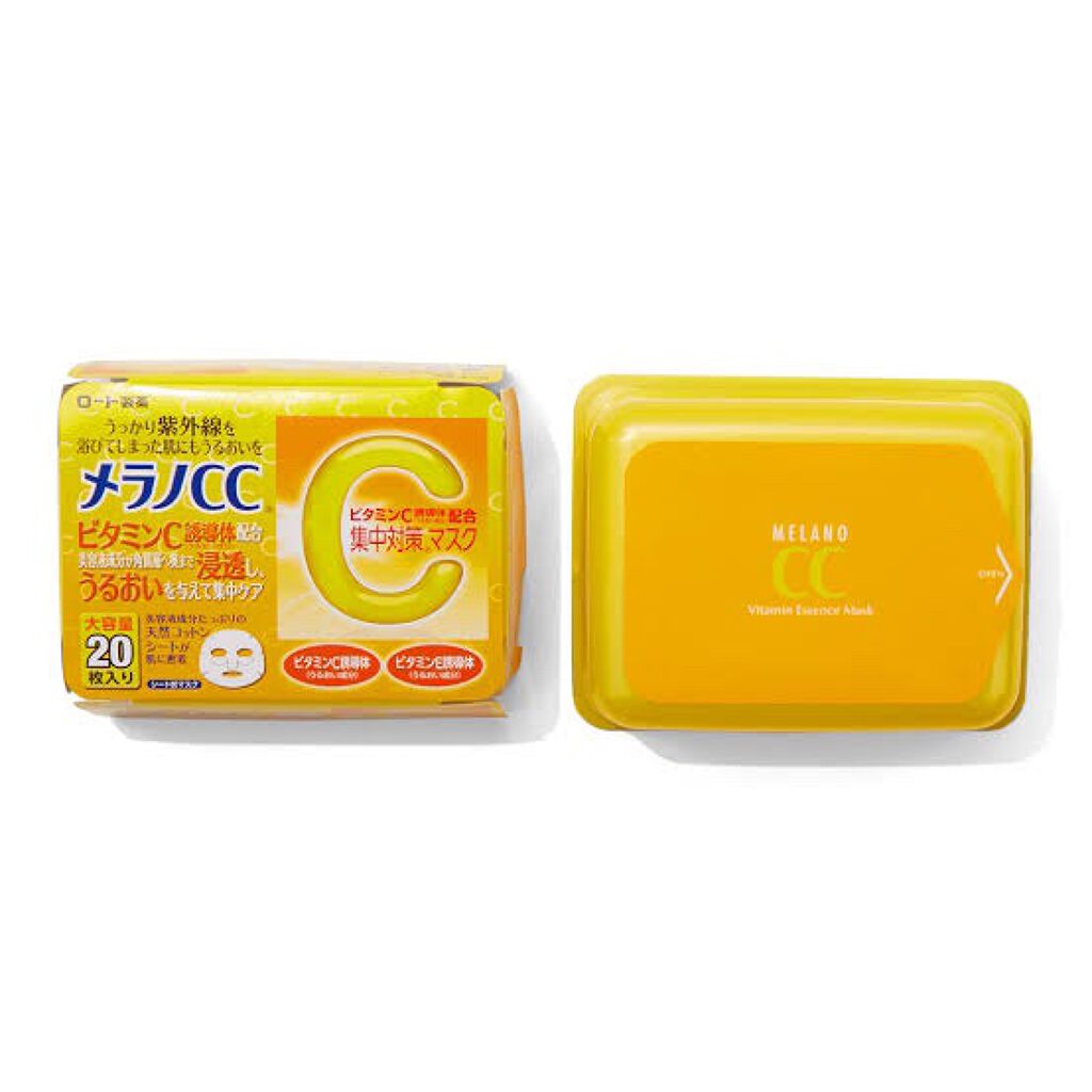 集中対策 マスク/メラノCC/シートマスク・パックを使ったクチコミ(1枚目)