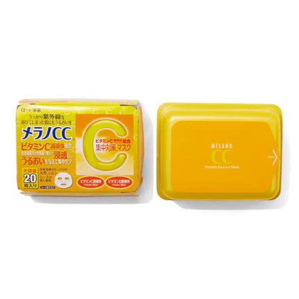 集中対策 マスク/メラノCC/シートマスク・パックを使ったクチコミ(1枚目)