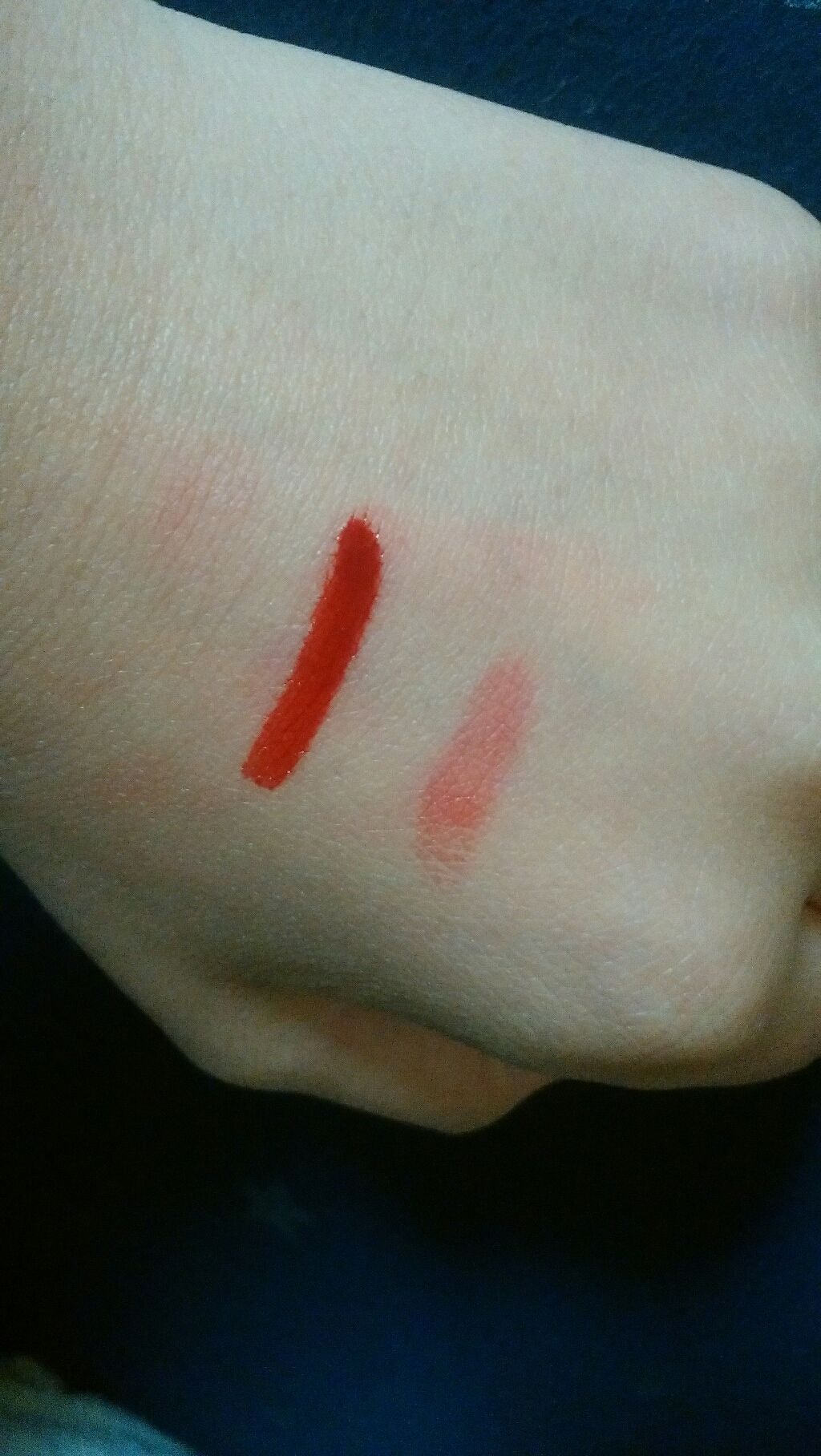 ディアダーリン ウォータージェルティント (アイスティント)/ETUDE/口紅を使ったクチコミ(2枚目)