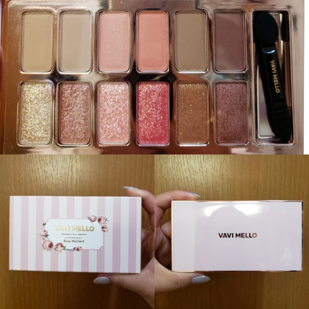 バレンタインボックス/VAVI MELLO/アイシャドウパレットを使ったクチコミ(1枚目)