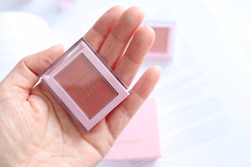 すっぴんメイカー チーク&リップ/インテグレート/ジェル・クリームチークを使ったクチコミ(4枚目)